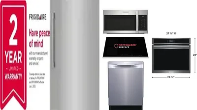 6 Piece Package Includes Refrigerator, Freezer, Cooktop, Wall Oven, Microwave And Dishwasher