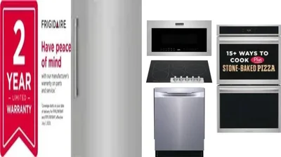 6 Piece Package Includes Refrigerator, Freezer, Cooktop, Wall Oven, Microwave And Dishwasher