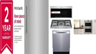 6 Piece Package Includes Refrigerator, Freezer, Cooktop, Wall Oven, Microwave And Dishwasher