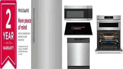 6 Piece Package Includes Refrigerator, Freezer, Cooktop, Wall Oven, Microwave And Dishwasher