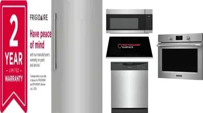 6 Piece Package Includes Refrigerator, Freezer, Cooktop, Wall Oven, Microwave And Dishwasher