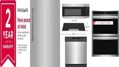 6 Piece Package Includes Refrigerator, Freezer, Cooktop, Wall Oven, Microwave And Dishwasher