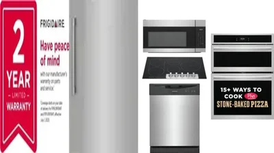 6 Piece Package Includes Refrigerator, Freezer, Cooktop, Wall Oven, Microwave And Dishwasher