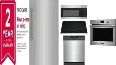6 Piece Package Includes Refrigerator, Freezer, Cooktop, Wall Oven, Microwave And Dishwasher