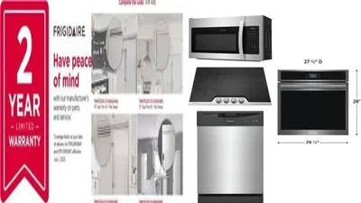 6 Piece Package Includes Refrigerator, Freezer, Cooktop, Wall Oven, Microwave And Dishwasher