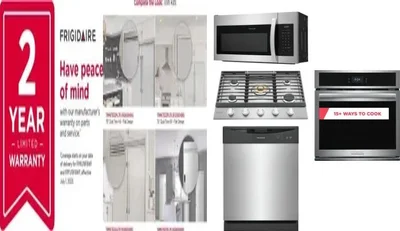 6 Piece Package Includes Refrigerator, Freezer, Cooktop, Wall Oven, Microwave And Dishwasher