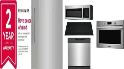 6 Piece Package Includes Refrigerator, Freezer, Cooktop, Wall Oven, Microwave And Dishwasher