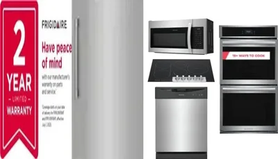 6 Piece Package Includes Refrigerator, Freezer, Cooktop, Wall Oven, Microwave And Dishwasher