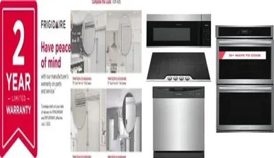 6 Piece Package Includes Refrigerator, Freezer, Cooktop, Wall Oven, Microwave And Dishwasher