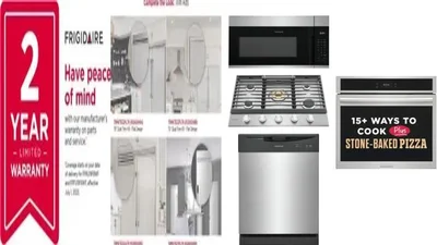 6 Piece Package Includes Refrigerator, Freezer, Cooktop, Wall Oven, Microwave And Dishwasher