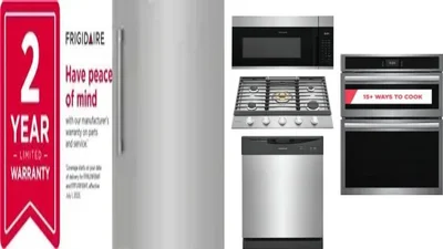 6 Piece Package Includes Refrigerator, Freezer, Cooktop, Wall Oven, Microwave And Dishwasher