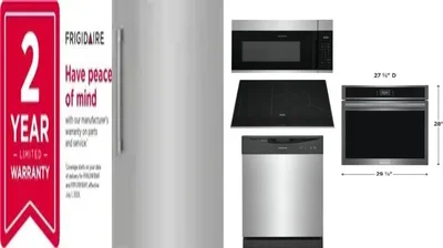 6 Piece Package Includes Refrigerator, Freezer, Cooktop, Wall Oven, Microwave And Dishwasher