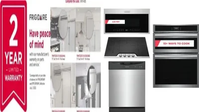 6 Piece Package Includes Refrigerator, Freezer, Cooktop, Wall Oven, Microwave And Dishwasher