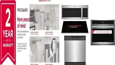 6 Piece Package Includes Refrigerator, Freezer, Cooktop, Wall Oven, Microwave And Dishwasher