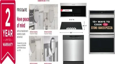 6 Piece Package Includes Refrigerator, Freezer, Cooktop, Wall Oven, Microwave And Dishwasher