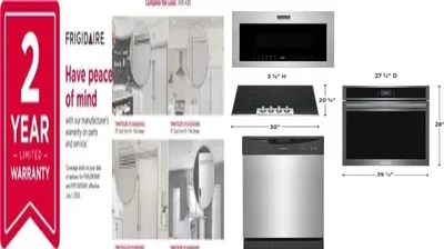 6 Piece Package Includes Refrigerator, Freezer, Cooktop, Wall Oven, Microwave And Dishwasher