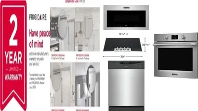 6 Piece Package Includes Refrigerator, Freezer, Cooktop, Wall Oven, Microwave And Dishwasher
