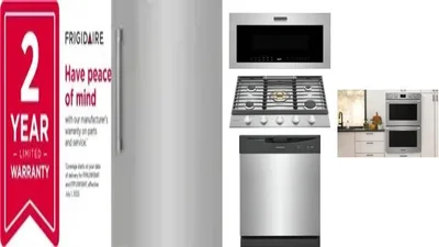 6 Piece Package Includes Refrigerator, Freezer, Cooktop, Wall Oven, Microwave And Dishwasher