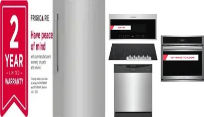 6 Piece Package Includes Refrigerator, Freezer, Cooktop, Wall Oven, Microwave And Dishwasher