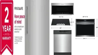 6 Piece Package Includes Refrigerator, Freezer, Cooktop, Wall Oven, Microwave And Dishwasher
