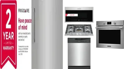 6 Piece Package Includes Refrigerator, Freezer, Cooktop, Wall Oven, Microwave And Dishwasher