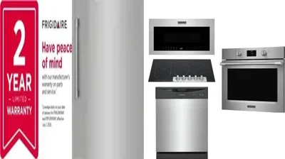 6 Piece Package Includes Refrigerator, Freezer, Cooktop, Wall Oven, Microwave And Dishwasher