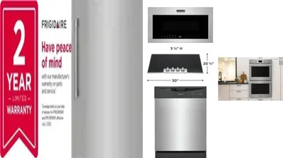 6 Piece Package Includes Refrigerator, Freezer, Cooktop, Wall Oven, Microwave And Dishwasher