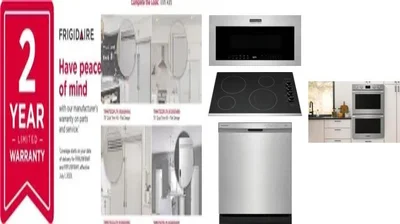 6 Piece Package Includes Refrigerator, Freezer, Cooktop, Wall Oven, Microwave And Dishwasher