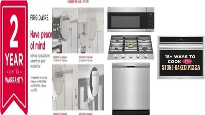 6 Piece Package Includes Refrigerator, Freezer, Cooktop, Wall Oven, Microwave And Dishwasher
