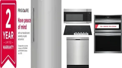 6 Piece Package Includes Refrigerator, Freezer, Cooktop, Wall Oven, Microwave And Dishwasher