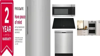 6 Piece Package Includes Refrigerator, Freezer, Cooktop, Wall Oven, Microwave And Dishwasher