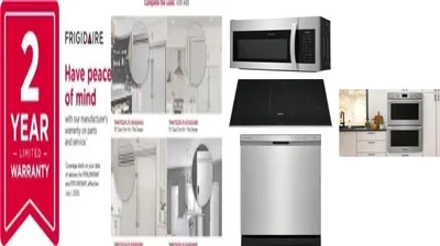 6 Piece Package Includes Refrigerator, Freezer, Cooktop, Wall Oven, Microwave And Dishwasher