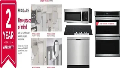 6 Piece Package Includes Refrigerator, Freezer, Cooktop, Wall Oven, Microwave And Dishwasher