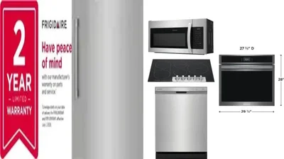 6 Piece Package Includes Refrigerator, Freezer, Cooktop, Wall Oven, Microwave And Dishwasher