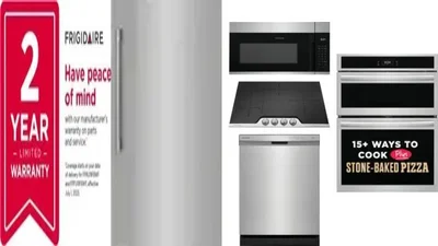 6 Piece Package Includes Refrigerator, Freezer, Cooktop, Wall Oven, Microwave And Dishwasher
