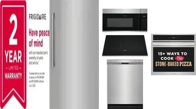 6 Piece Package Includes Refrigerator, Freezer, Cooktop, Wall Oven, Microwave And Dishwasher