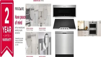6 Piece Package Includes Refrigerator, Freezer, Cooktop, Wall Oven, Microwave And Dishwasher
