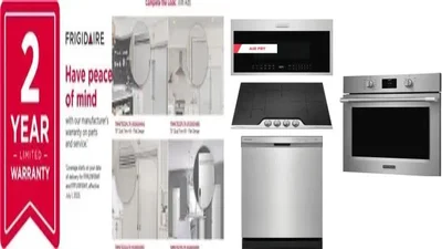 6 Piece Package Includes Refrigerator, Freezer, Cooktop, Wall Oven, Microwave And Dishwasher