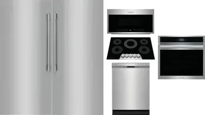 6 Piece Package Includes Refrigerator, Freezer, Cooktop, Wall Oven, Microwave And Dishwasher