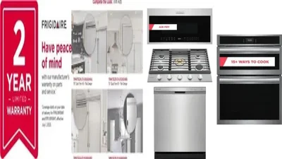 6 Piece Package Includes Refrigerator, Freezer, Cooktop, Wall Oven, Microwave And Dishwasher