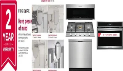 6 Piece Package Includes Refrigerator, Freezer, Cooktop, Wall Oven, Microwave And Dishwasher