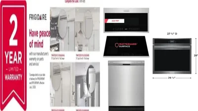 6 Piece Package Includes Refrigerator, Freezer, Cooktop, Wall Oven, Microwave And Dishwasher