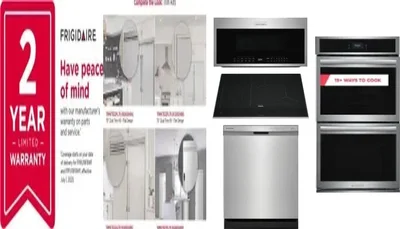 6 Piece Package Includes Refrigerator, Freezer, Cooktop, Wall Oven, Microwave And Dishwasher
