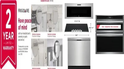 6 Piece Package Includes Refrigerator, Freezer, Cooktop, Wall Oven, Microwave And Dishwasher