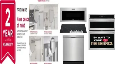 6 Piece Package Includes Refrigerator, Freezer, Cooktop, Wall Oven, Microwave And Dishwasher