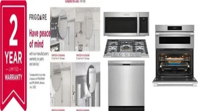 6 Piece Package Includes Refrigerator, Freezer, Cooktop, Wall Oven, Microwave And Dishwasher