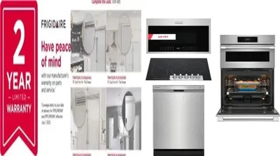 6 Piece Package Includes Refrigerator, Freezer, Cooktop, Wall Oven, Microwave And Dishwasher