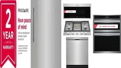6 Piece Package Includes Refrigerator, Freezer, Cooktop, Wall Oven, Microwave And Dishwasher
