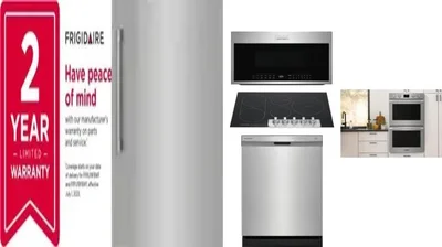 6 Piece Package Includes Refrigerator, Freezer, Cooktop, Wall Oven, Microwave And Dishwasher