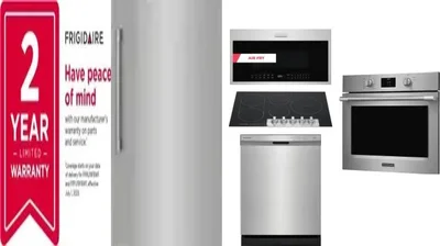 6 Piece Package Includes Refrigerator, Freezer, Cooktop, Wall Oven, Microwave And Dishwasher